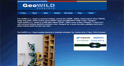 Desktop Screenshot of geowild.ba